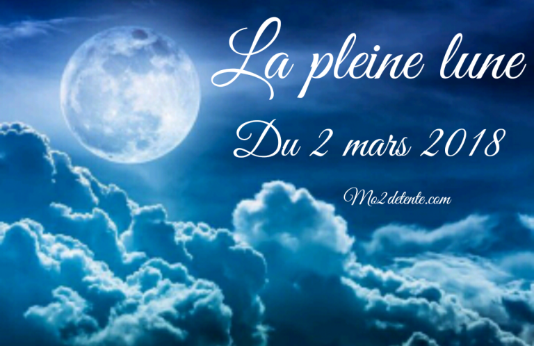 Maud : La Pleine Lune du 2 mars 2018